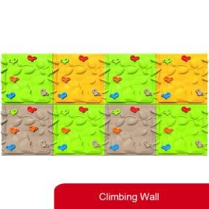 Factory Price Anti-Fade Kids Indoor Rock Climbing Wall for Sale