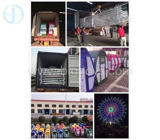 Factory Direct Rides 50m Large Amusement Park Rides Giant Playground Ferris Wheel