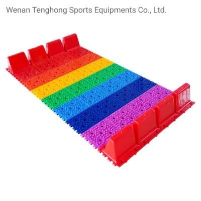 No Foundation Colorful Slide Dry Ski Rainbow Snow Slip Slide Without Foundation Snow Slide