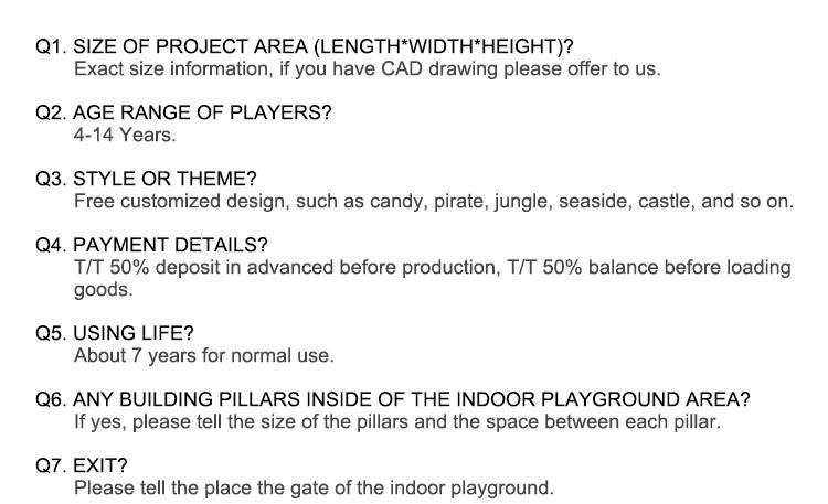 Children Labyrinth Amusement Park Indoor Playground with Ball Play