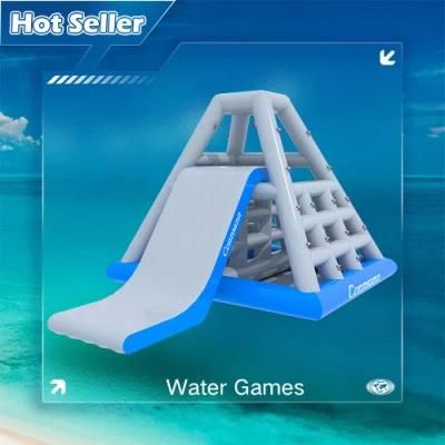 Water Floating Climbing Wall Summer Inflatable Water Park Equipment Jungle Joe