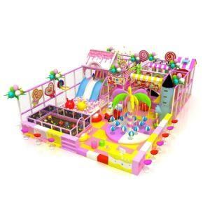 2019 Newest Candy Theme Naughty Castle Mini Indoor Playground for Sale