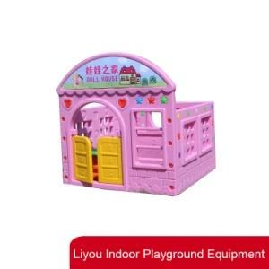 Indoor Playground Equipment Kindergarteen Kids Playhouse Cheap Plastic Doll Toys Playhouse for Baby