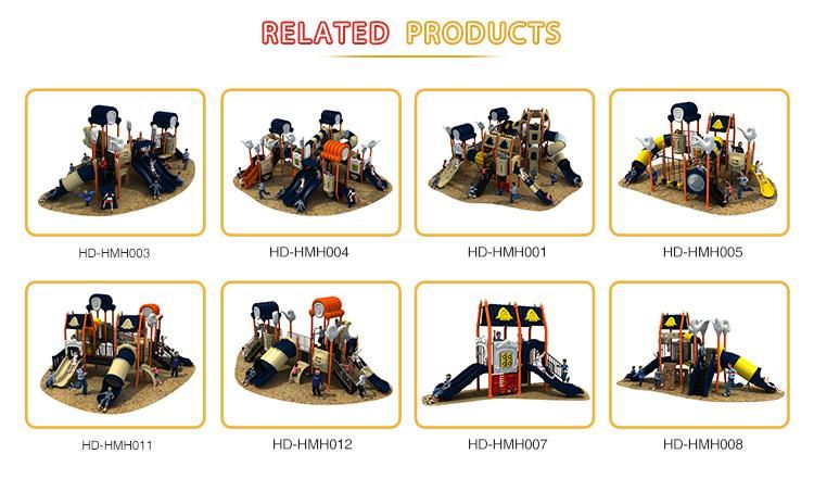 Manufacturer Professional Outdoor Playground Outdoor Plastic Children Slide for Sale