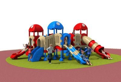 Hot Selling Plastic Kindergarten Kids Outdoor Adventure Playground