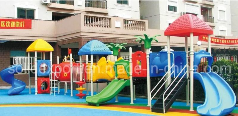 Outdoor Various Color New Games Tube Slide Outdoor Playground Slide