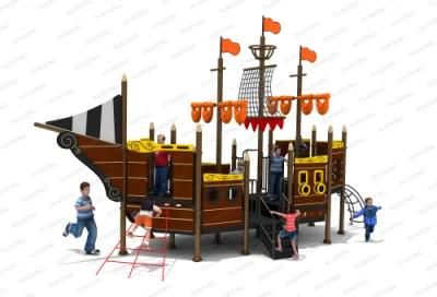 PE Plate Series Kids Outdoor Slide Playground Equipment