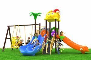 Beauty Flower Kids Theme Park/ Outdoor Children Play Areas/ Kindergarten Outdoor Playground Equipment