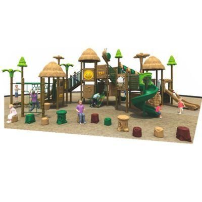 School Outdoor Children&prime;s Amusement Park Plastic Slides Kids Playground Equipment