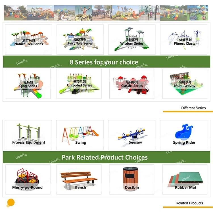 EU Standard Outdoor Playground Structure