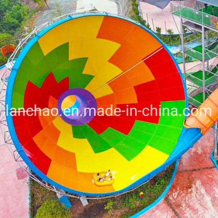 4-Person Tornado Big Trumpet Water Park Slide