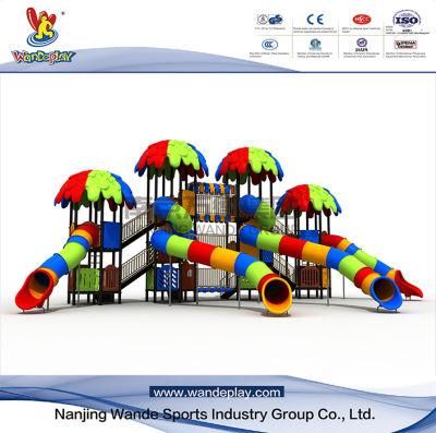 Plastic Toy Games Kids Slide Amusement Park Children Outdoor Playground Equipment