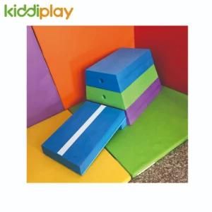 Popular Good Quality Children Kids Color Vault Indoor Colorful Equipment Soft Play Jump Playground