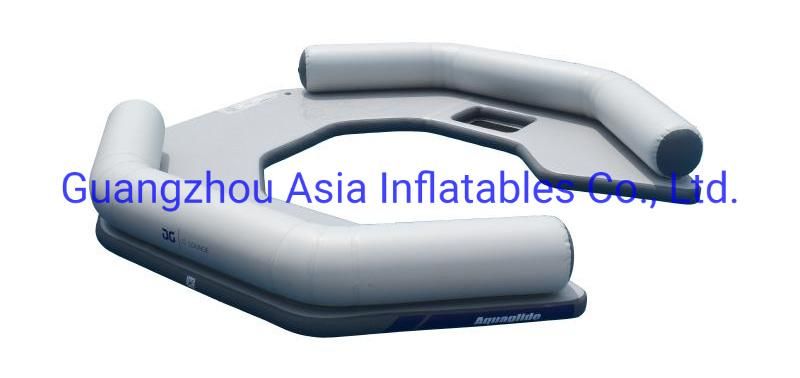 Custom Design Party Inflatable Floating Dock Play Water Floating Pub with Tent for Adults C Lounge