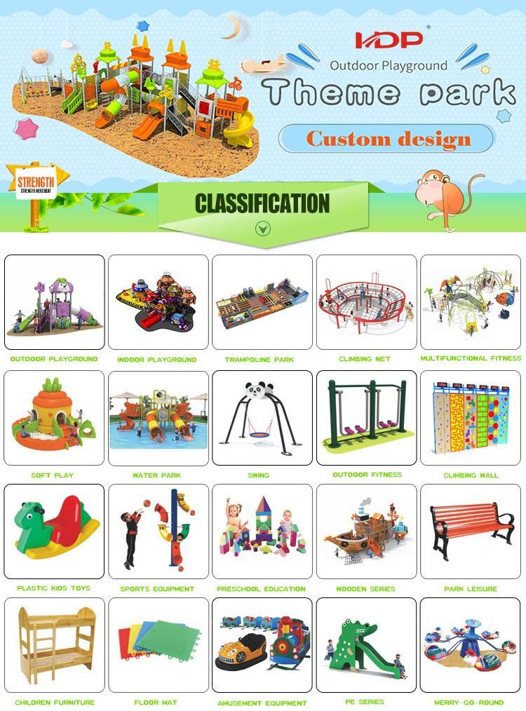 High Quality PE Series Big Outdoor Playground Equipment for Children