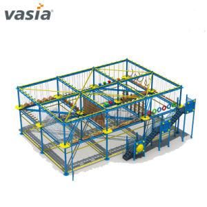 Colorful Rope Course Kids Playground Equipment