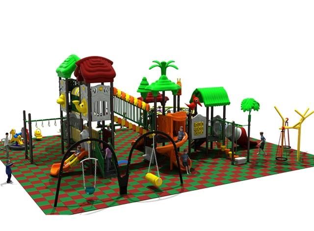 Diversify Outdoor Children′s Slides with Outdoor Swings/Playground Equipment