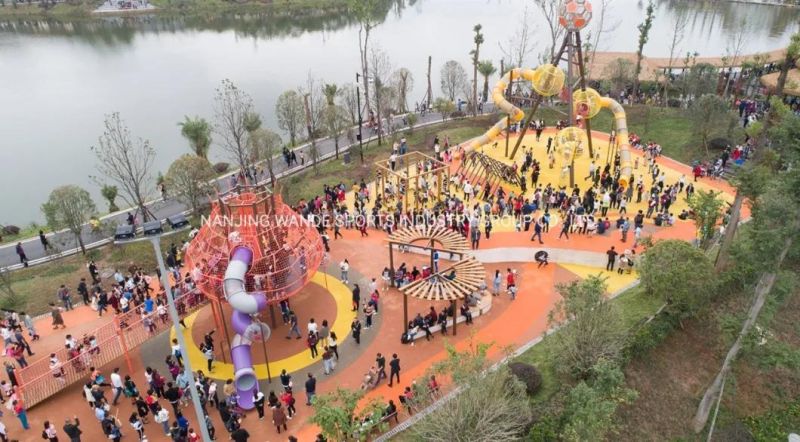 Wandeplay Amusement Park Net Climbing Children Outdoor Playground Equipment with Wd-Sw0122