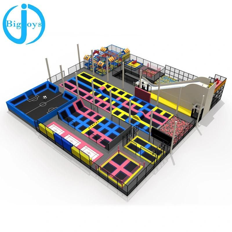 Hot Selling New Design Trampoline Park for Adult and Children