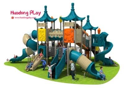 Custom Entertainment Funny Outdoor Playground Kids Plastic Slide