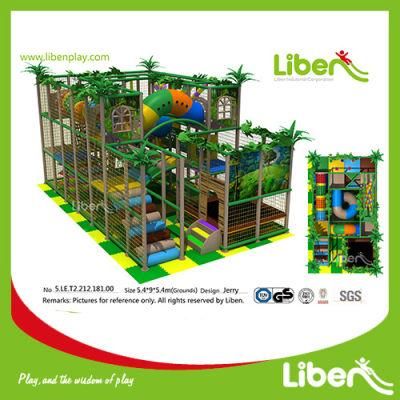 Indoor Playground Equipment with Professional CAD Installations Maps