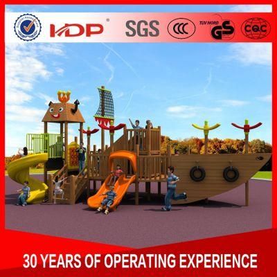 Factory Price Different Size Wooden Outdoor Playground Modular Slide