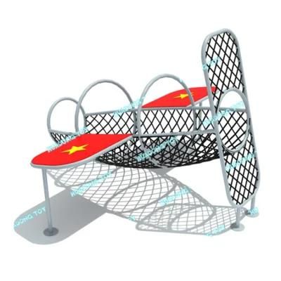 Aircraft Shape Fitness Climbing Rope Net Kids Playground