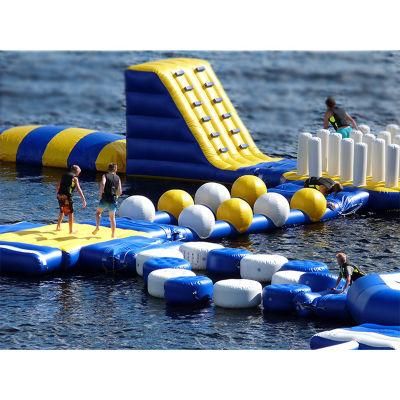 Customized Giant Inflatable Water Park High Quality Floating Inflatable Aqua Park