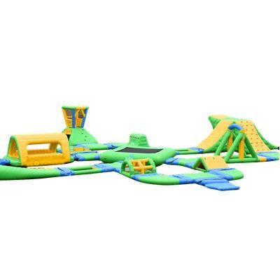 Popular Floating Amusement Park Water Games Inflatable Ground Water Park for Commercial