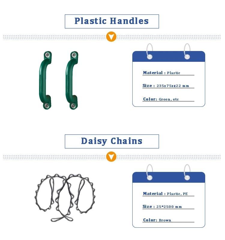 Plastic Safety Handles Pair for Playground Equipment