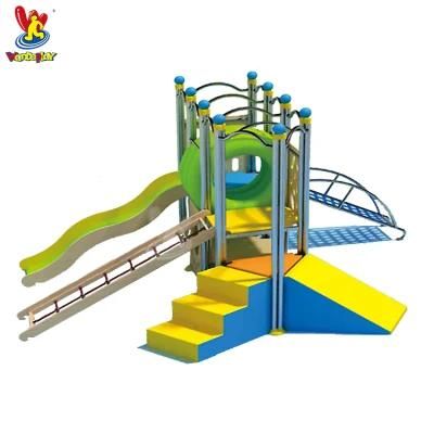Wandeplay Kids Indoor Wooden Slide Playground Equipment for Amusement Park