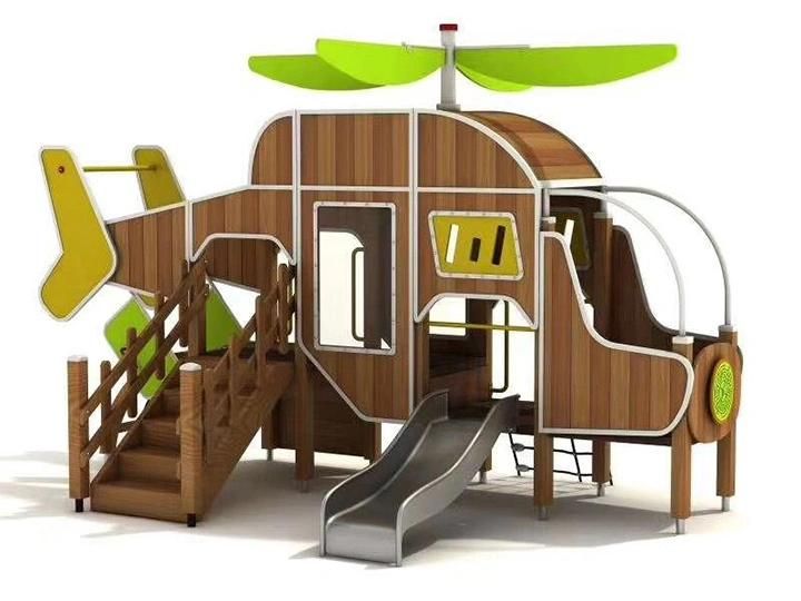 Children Outdoor Adventure Wooden Playground Best Outside Play Equipment