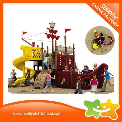 Pirate Ship Series Outdoor Amusement Park Slide for Children