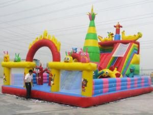 0.55mm PVC Tarpaulin Inflatable Fun City (CYFC-401)