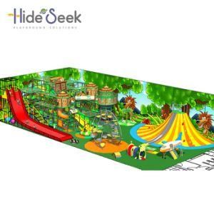 Indoor Amusement Park with Big Slide and Big Climbing