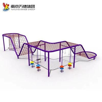 Children Climbing Rope Net Outdoor Gym Playground for Sale