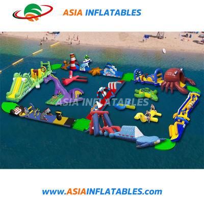 Giant Inflatable Splash Park Floating Water Games