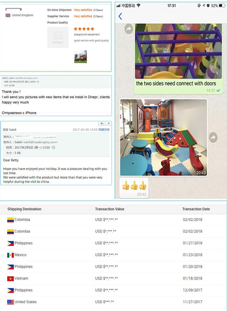 China Colorful Kindergarten Outdoor Playground Equipment