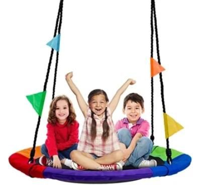 Portable Garden Europe Kids Garden Hamak Adjustable Rope Toy Swing Set