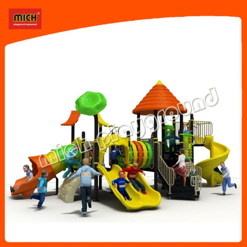 Plastic Soft Outdoor Playground for Kindergarten Use