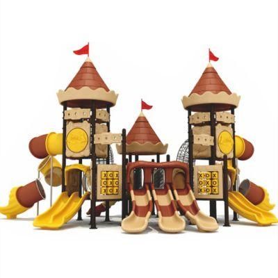 New Outdoor Park Kids Playground Plastic Castle Slide Equipment Kl21