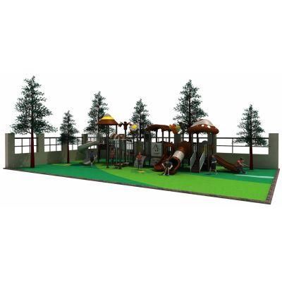 Factory Outlets Attractive Happy Full Function Amusement Park Plastic Outdoor Playground Tube Slide