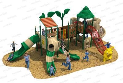 Nature Friendly Kids Amusement Park Entertainment Equipment Climbing Net Outdoor Playground