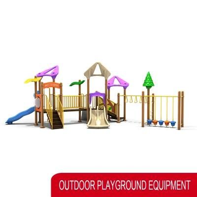 114mm Galvanized Post Colourful Garden Children Outdoor Playground Equipment