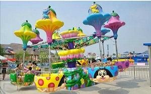 Colorful Revolving Cup Carousel for Amusement Park