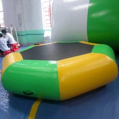 Water Inflatable Water Jumping Bed Inflatable Jumping Trampoline for Adults