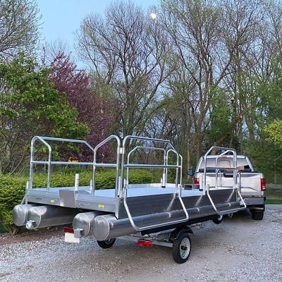 Kinocean 9FT Fishing Oneman Backpacker Pontoon Boat Marina Floating Dock