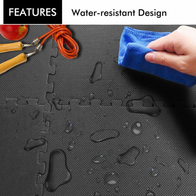 Basement Garage Gym Interloking Puzzle EVA Material Mat