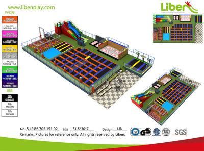 Indoor Playground Equipment Trampoline with Park