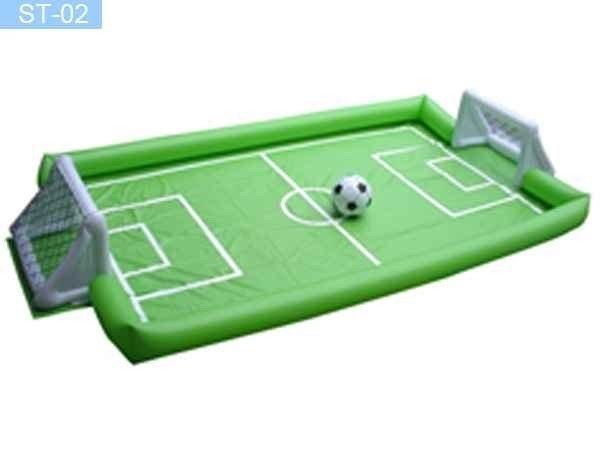 2019 New Soap Water Football Field Inflatable Soccer Field for Sale